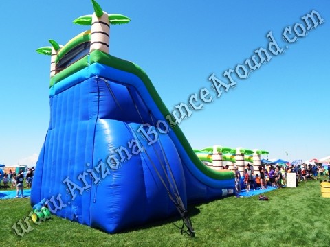 24' Dual Lane Water Slide rental Phoenix